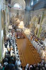Божественна Літургія в кафедральному соборі з нагоди ювілею. 10 травня 2006 р. Фото Сергія Дубинки