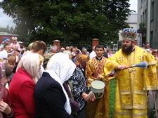 Під час храмового свята в с. Лище Луцького районного деканату. Світлина Віталія Сарапіна