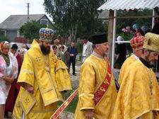 Під час хресної ходи. Світлина Віталія Сарапіна