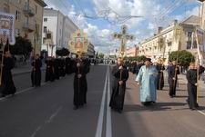 Під час хресної ходи. Світлина Сергія Дубинки