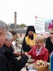 10 жовтня 2008 р. Єпископ Луцький і Волинський Михаїл під час свята з нагоди освячення місця під будівництво нової поліклініки в Ковелі. Світлина Данила Зінкевича