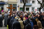 Луцький загальноміський Страсний хресний хід у Велику п’ятницю. Світлина Ігоря Сацика