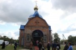 22 вересня 2013 р. Храм Преображення Господнього в с. Городилець Турійського деканату. Світлина з архіву єпископа Матфея (Шевчука)