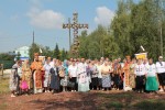 9 серпня 2014 р. Учасники першого храмового свята парафії Великомученика і цілителя Пантелеймона у Володимирі-Волинському. Світлина інформаційної служби єпархії