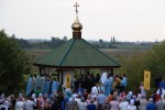 31 серпня 2014 р. Єрусалимська Рання з чином похорону плащаниці Богоматері у скиту Святого Духа жидичинського монастиря. Світлина інформаційної служби єпархії