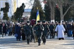 8 січня 2015 р. Під час громадської панахиди по загиблому в зоні АТО Тарасові Герасимюку. Світлина з сайта volynpost.com