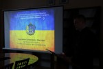 30 березня 2015 р. під час круглого столу у ВПБА. Світлина інформаційної служби єпархії