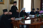 21 серпня 2015 р. Засідання вченої ради Волинської православної богословської академії. Світлина з сайта Vpba.org.