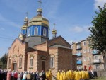 Храм Воздвиження хреста Господнього в Нововолинську. Світлина Данила Зінкевича