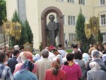 22 травня 2013 р. Молебень святителю Миколаєві Чудотворцю в Луцьку. Світлина інформаційної служби єпархії