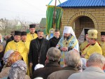 2 листопала 2013 р. Митрополит Луцький і Волинський Михаїл освячує каплицю Святителя Миколая Чудотворця у Турійську. Світлини інформаційної служби єпархії.