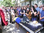 31 липня 2014 р., Володимир-Волинський. Похорон майора Віктора Хмелецького, загиблого під час АТО на Сході України. Світлина з архіву протоієрея Миколи Гінайла