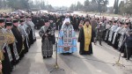 У Луцьку в день смерті Тараса Шевченка, митрополит Луцький і Волинський Михаїл очолив заупокійну літію по Кобзареві. Світлина інформаційної служби єпархії