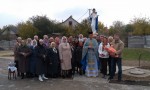 14 жовтня 2013 р. Настоятель і вірні парафії Вознесіння Господнього в Устилузі Володимирського районного деканату. Світлина Анни Здебської