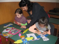 У Центрі християнського виховання дітей і молоді в Луцьку. Світлина з архіву священика Андрія Ротченкова