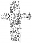 Християнські хрести різних часів і народів. Ілюстрація Арсена ГРебенюКА