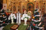 8 січня 2014 р. Божественна Літргія в соборі Різдва Христового у Володимирі. Світлина інформаційної служби єпархії.